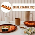 thumbnail image 3 of Wooden Multi-Compartment Tray for Sushi Tacos, Snacks, and Drinks, Ideal for Family Gatherings and Parties, 3 of 9