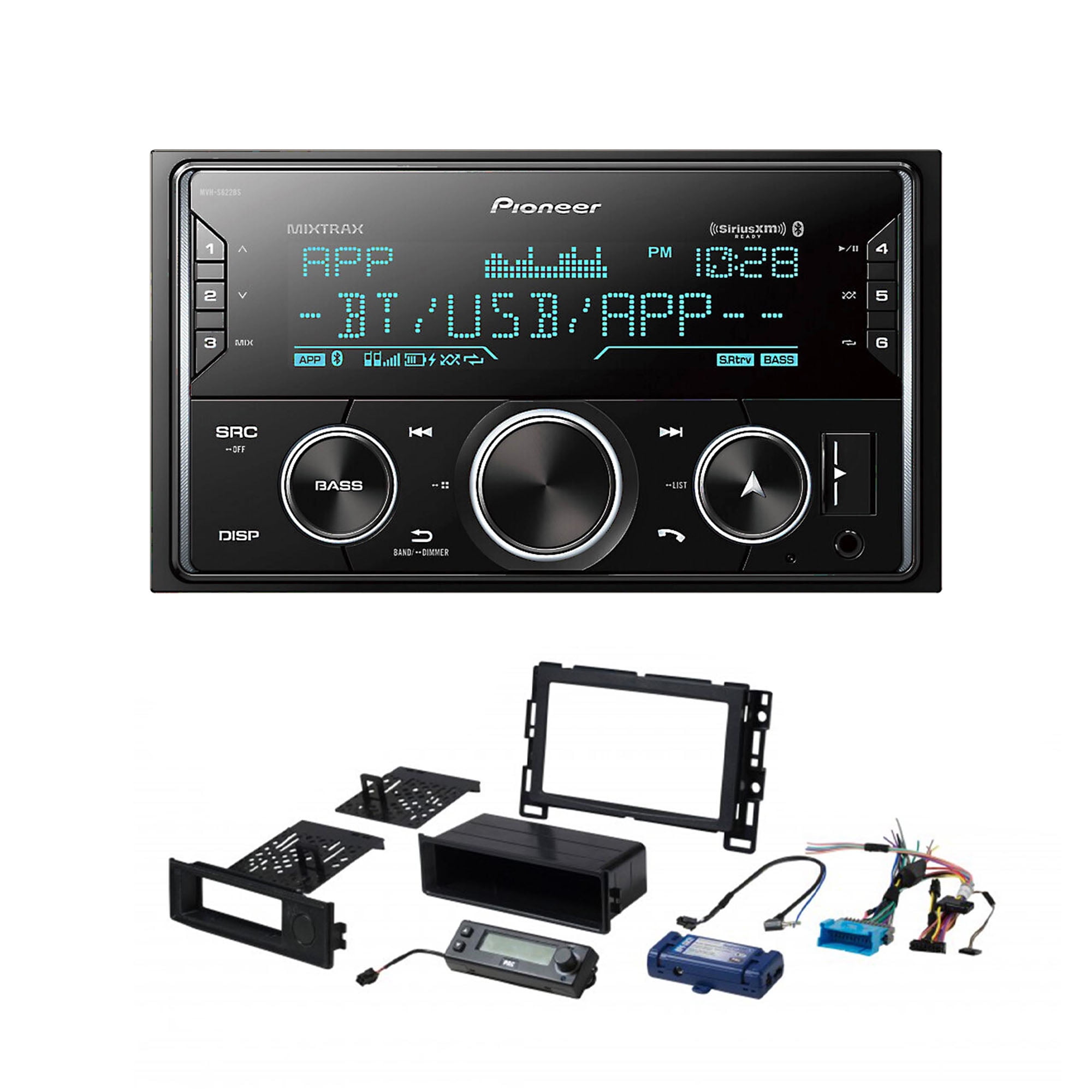 Pioneer MVHS622BS w/ SXV300v1 Sirius/XM Satellite Tuner & Integration