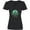 AB-Black, variant on Inktastic Spaceship Funny Alien Outer Space Women's V-Neck T-Shirt