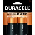 thumbnail image 1 of Duracell 1.5V Coppertop Alkaline D Batteries, 2 Pack, 1 of 7