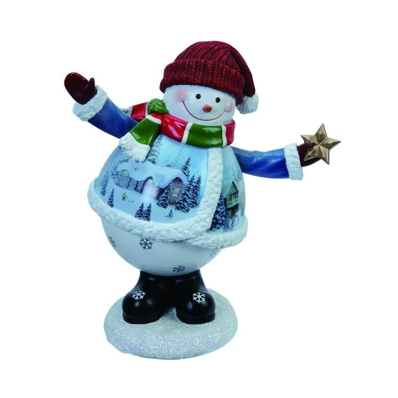 Icy Craft Snowman Waving