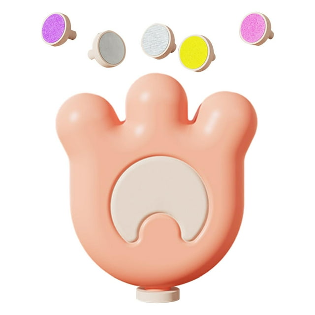 Lima de uñas automática para limpieza de uñas, máquina de manicura, recortadora de uñas multiusos, amoladora de uñas para viajes, uso doméstico, sala Rosa