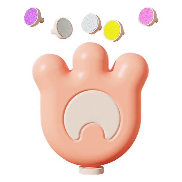 Lima de uñas eléctrica, limpieza de uñas, cómoda, recargable, portátil, cortauñas, amoladora de uñas para dormir, viajes, uso doméstico, dedos de los Rosa