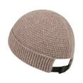 thumbnail image 2 of Dyfzdhu Men Women Outdoor Solid Color Knitted Cotton Hat Sunscreen Running Sports Warm, 2 of 5