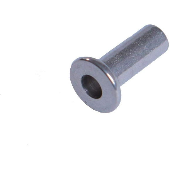 VistaView CableTec - Cable Railing Stainless Steel Protector Sleeves for Wood and Composite Posts for 1/8", 5/32" or 3/16" Cables (Lot of 10)