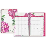 Blue Sky, BLS18701, Dahlia Small Frosted Planner, 1 Each, Frosted,Multicolor