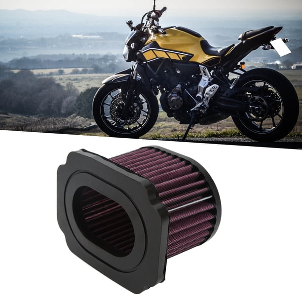 Filtro De Aire Para Motocicleta, Limpiador De Aire Del Motor Goma De Alto Flujo Aceleración Suave Y Flexible Para Reparación