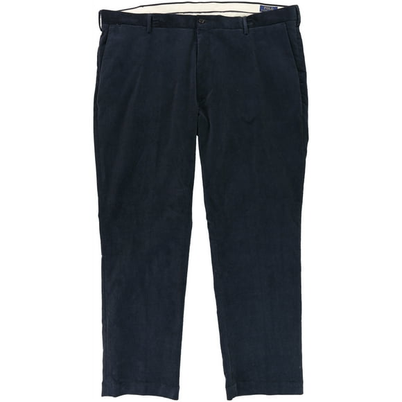 Ralph Lauren Mens Stretch Classic Casual Chino Pants, Blue, 40 BigW x 34L