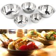 thumbnail image 2 of Homelife 5Pcs Stainless Steel Nesting Mixing Bowls Kitchen Salad Food Storage Container, 2 of 4