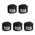 thumbnail image 2 of Greeniant 2 piezas de vendas de boxeo para manos, vendaje para Kickboxing, correa protectora negra Type2 NO2, 2 of 6