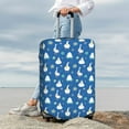 thumbnail image 7 of Daiia Geese and leaves Luggage Cover, Thickened Washable Travel Luggage Covers, Elastic Unique Baggage Covers for 18-20 inch Luggage-Large, 7 of 7