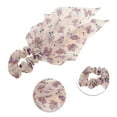 thumbnail image 3 of Unique Bargains 1 Pc Fashion Butterfly Pattern Hair Scrunchies Hair Ties Purple, 3 of 5