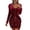 Red, variant on Casual Flowy Summer Dress with Pockets, Comfortable Soft Fabric, Elegant A-Line Cut, Ruffle Sleeves, Round Neck, Loose Swing Design for Day to Night Wear – Women’s 2026 Plain & Print Sundress