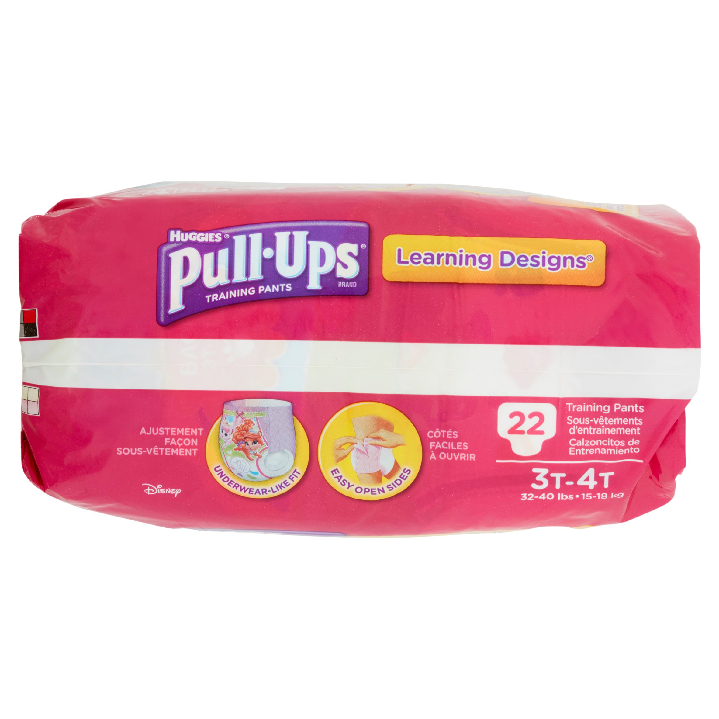 Huggies Pull-Ups All-Around Day & Night Protection Training Pants 3T-4T 32-40 lbs, 22 count - image 3 of 5