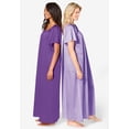 thumbnail image 3 of Only Necessities Plus Size 2-Pack Long Silky Gown, 3 of 6