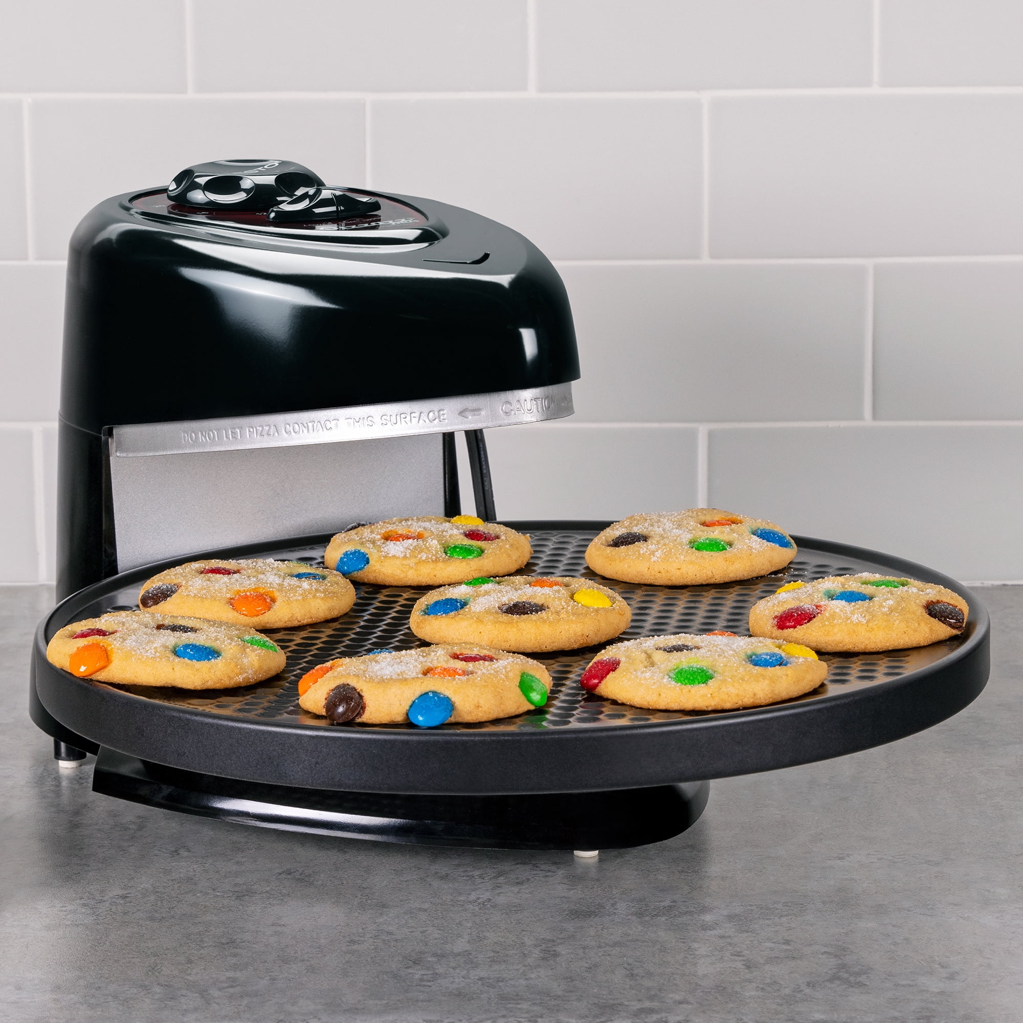 Open Box Presto Rotating Pizza Oven, Bake 7-12