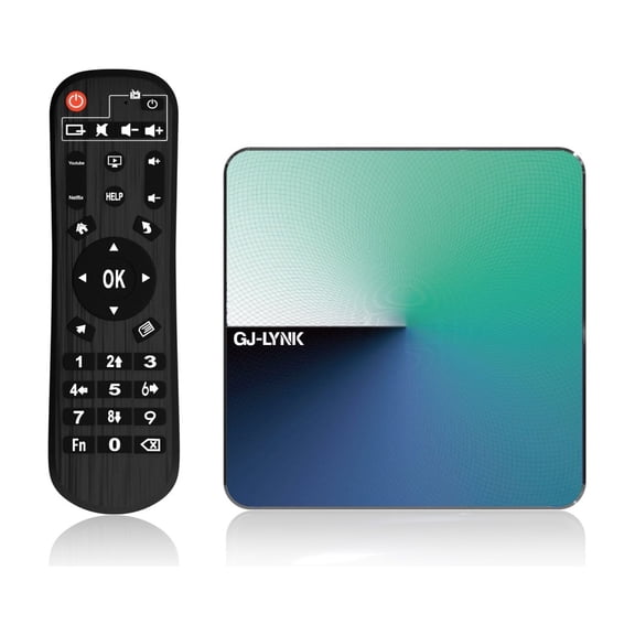 GK28 Android TV Box, Octa-Core Processor, 2GB RAM 16GB ROM, Android 13, Wi-Fi 6, BT5.2, 8K Ultra HD, HDR10 , IR Remote Control