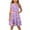 Purple, variant on Nskgu Girls Summer Stretchy Dress A Line Twirly Skater Dresses Midi Cute Dress for Girls Sundress for Kids
