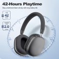 thumbnail image 2 of Auriculares inalámbricos ZTOZ Over-Ear Bluetooth 5.0 Space Grey, 2 of 7