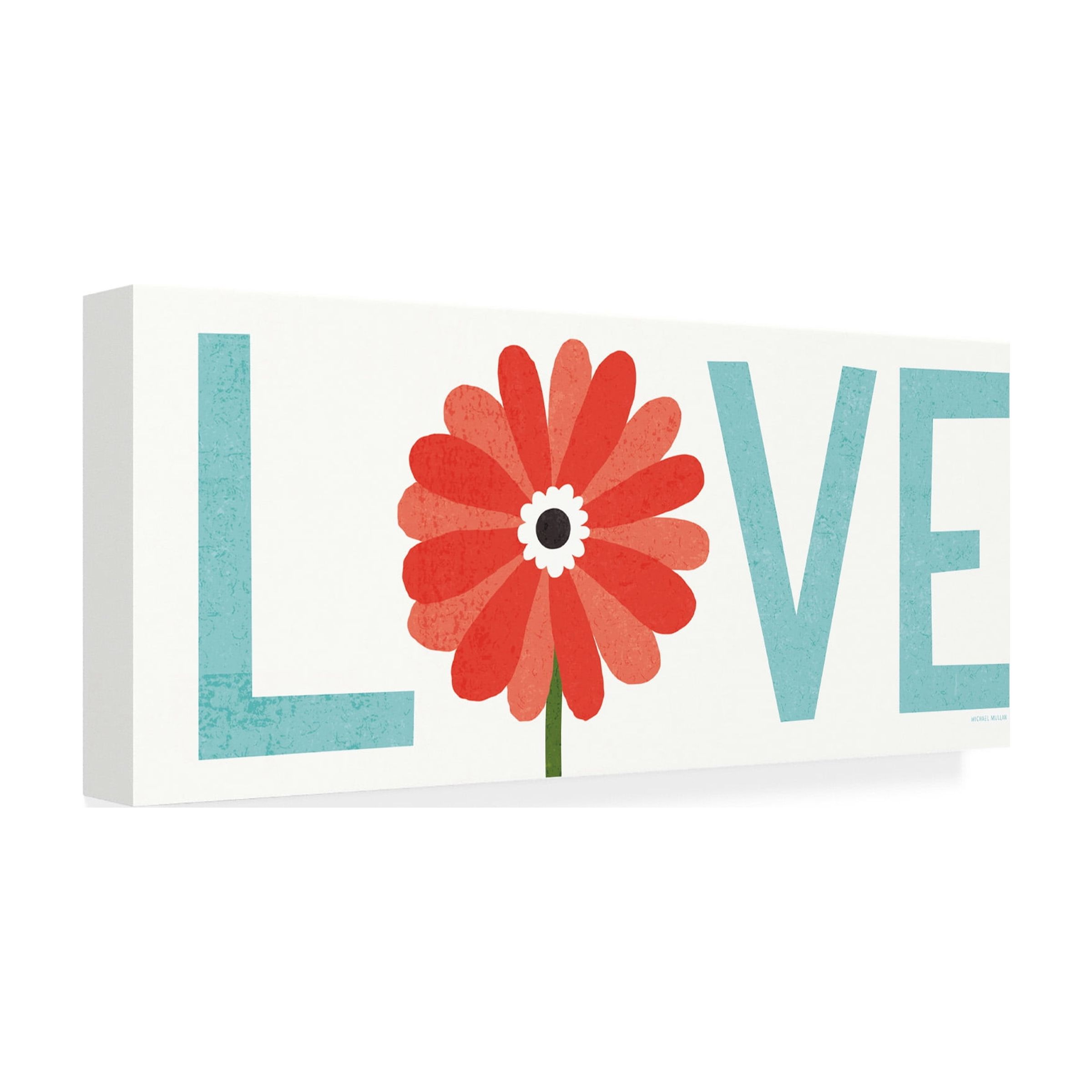 Trademark Fine Art 'Seaside Bouquet Love' Canvas Art by Michael Mullan
