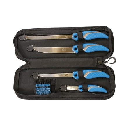 Cuda Brand Fishing Products 6 Piece Fillet Knife Set with Heavy Duty