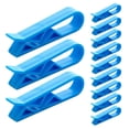thumbnail image 1 of unbranded 40Ud Clips Para Bolsa De Basura Resistentes De Plástico Color Azul Para Cocina Y Sujetar Bolsas, 1 of 8