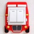 thumbnail image 3 of maskred 1/2/3 Washable Light Switch Paste Cartoon Silicone Socket Protective Light Switch Paste Cartoon Cover Wall Switch Panel Decor 1PCS, 3 of 6