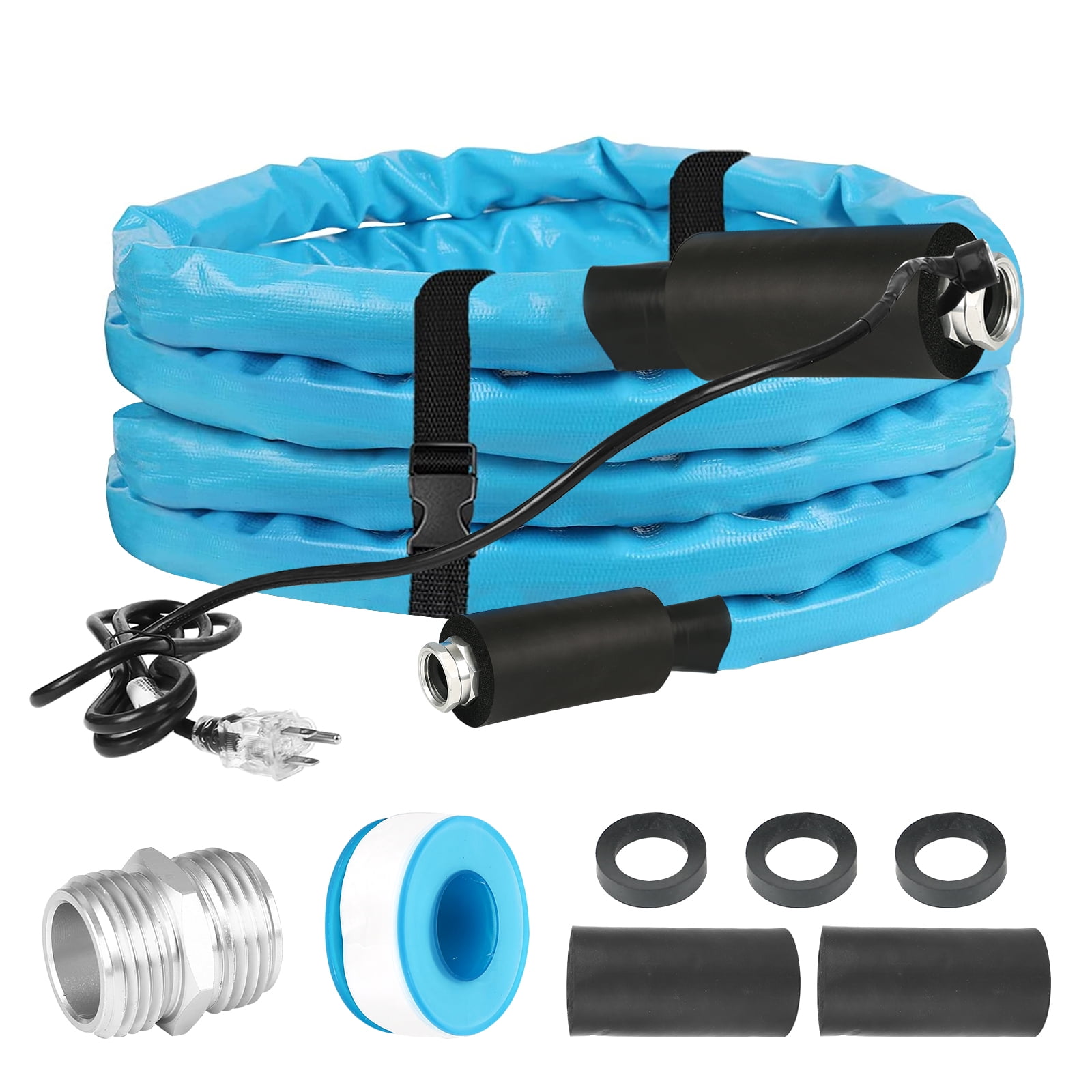 25ft Heated Drinking Water Hose for RV with Energy Saving Thermostat, 5 ...