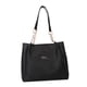 thumbnail image 3 of Bolso de mano para mujer, bolso de hombro, bolso de compras con cremallera de gran capacidad a la moda. Negro, 3 of 9