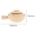 thumbnail image 2 of Traditional Casserole High Temperature Porcelain Casserole Household Casserole Cookware, 2 of 8
