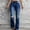 Dark Blue, variant on Women's Wear Holes High Waisted Retro Stretch Slim Micro Bottoms Size 20 Pants for Women Jean Pants Women on Pant Women Womens Pants with Pockets Womens Pants 14 Tall New Wash Tall Womens Clothes