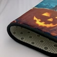 thumbnail image 5 of Indoor Door Mat, Halloween Cute Pumpkin Scarecrow Bedroom Rug & Carpets Entryway Rug Front Door Welcome Mat, Non-Slip Long Bathroom Rugs Runner, Washable Kitchen Mats for Floor, 5 of 5