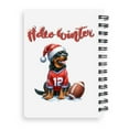 thumbnail image 2 of Hello Winter Rottweiler Football Snowman Welcome Snowy Morning Spiral Bound Journal Rottie Dog Lover Gifts Idea 5x7in Spiral Notebook - 01012, 2 of 5
