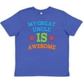 thumbnail image 3 of Inktastic My Great Uncle Is Awesome Youth T-Shirt, 3 of 5