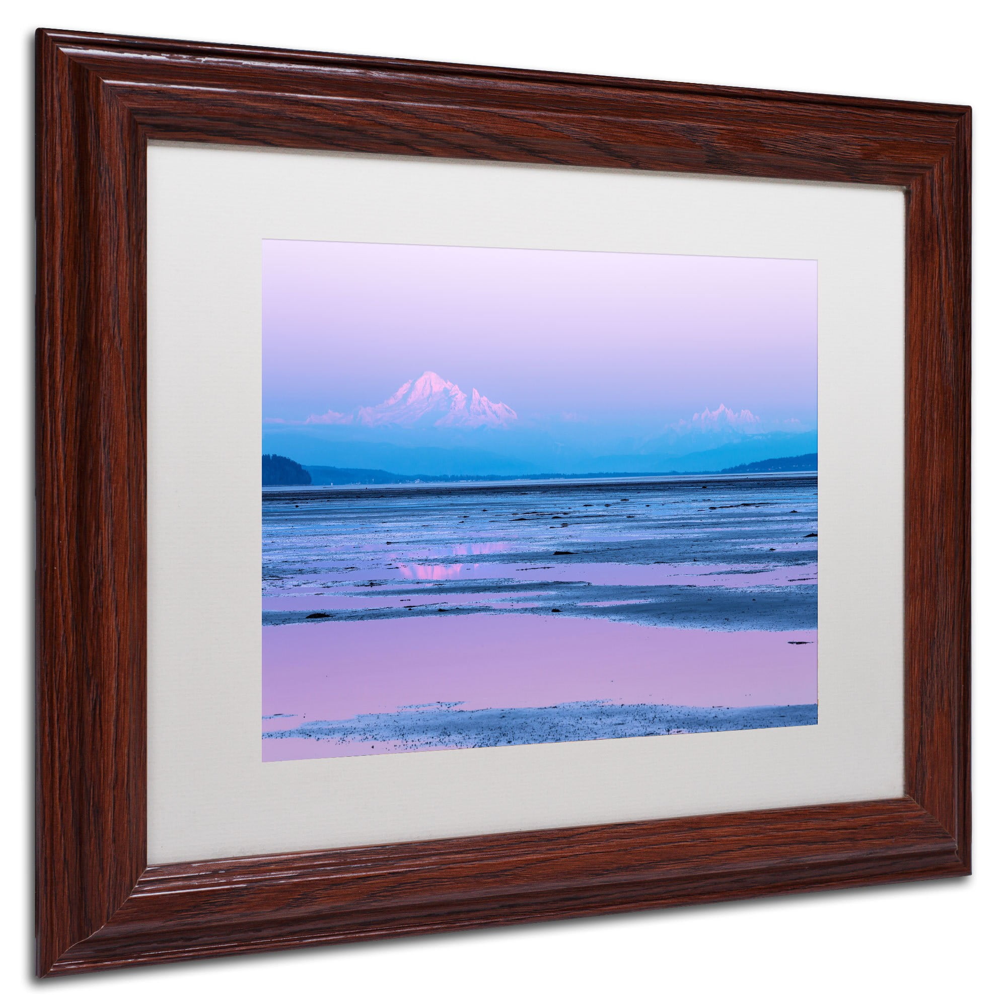 Trademark Fine Art "Baker Twilight" Canvas Art by Pierre Leclerc, White Matte/Black Frame