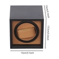 thumbnail image 3 of 1 PCS  13*13*13.5cm/5.1*5.1*5.3in Watch Winder, Automatic Single Watch Winder, Automatic Watch Winder Storage Box, 3 of 12