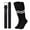 Black, variant on WHIPPY Baseball Socks and Belt for Youth Adult Softball Socks and Elastic Belt
