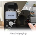 thumbnail image 4 of [New]  VG134-11 DECT 6.0 Cordless Home Phone with Bluetooth Connection, Digital Answering Machine, Backlit Display,Full Duplex Speakerphone, Caller ID/Call Waiting,1000 ft Range (Black), 4 of 11