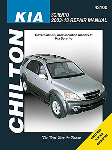 2003-2013 Kia Sorento Chilton Repair Manual