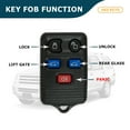 thumbnail image 3 of AKS KEYS Replacement for 2007 2008 2009 2010 Ford Expedition Lincoln Navigator Keyless Entry 5 Buttons Fob That Uses FCC CWTWB1U551 (2), 3 of 6