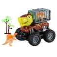 thumbnail image 1 of Coche Transportador De Dinosaurios Para Niños, Juguete Con Dinosaurio De Juguete, Vehículo De Ingeniería Grande, Coche De Tracción Por Fricción, Juego De Coches De Dinosaurios Para Niños Eigraketly FN007277-03, 1 of 6