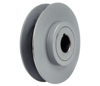 2.0" X 1/2" Single Groove Fixed Bore "A" Pulley # AK20X1/2 