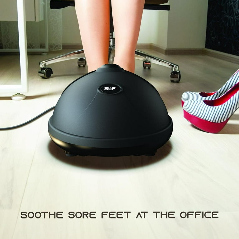 SLF Therapeutic Shiatsu Spa Foot Massager with Heat - Remote