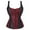 Red, variant on Fesfesfes Corsets For Women Overbust Corset Bustier Boat Neck Lingerie Tops Gothic Shapewear Sexy Underwear Tops on