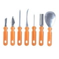 thumbnail image 2 of KLKCMS 7pcs/10pcs Professional Precision Pumpkin Carving Craft Set, for DIY Carving 7 Pieces, 2 of 9