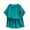 Mint Green, variant on Kids Outfits Short Sleeve Solid Color for Boys Girls Summer Breathable Casual Two Piece Sets Mint Green Size 7-8 Years