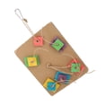 thumbnail image 2 of Hanging Bird Chew Toys, Safe And  Cardboard Chew Toy  Replacement For  For  Cardboard Gnawing M, 2 of 8