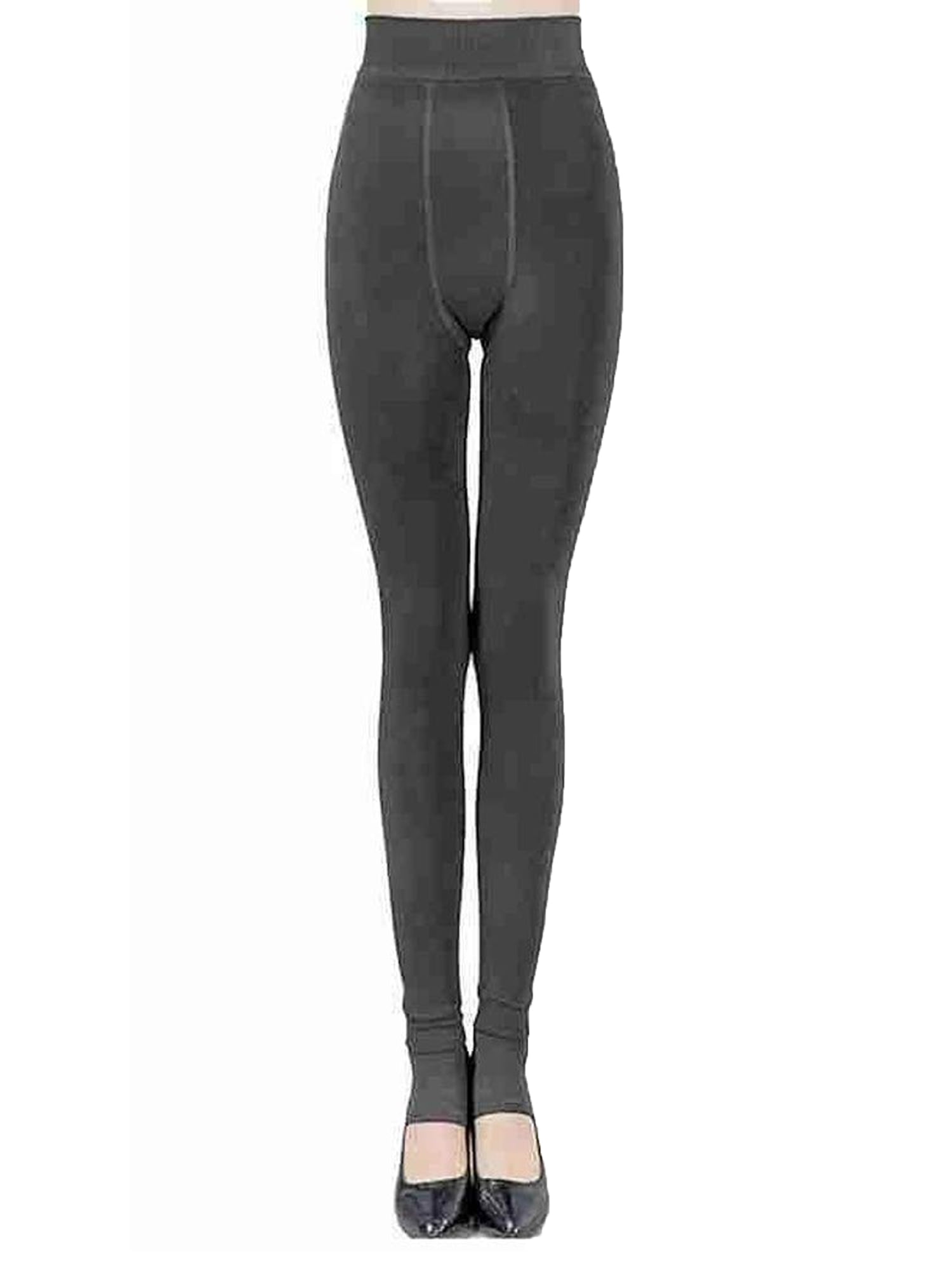 Women's Cotton Stretch Winter Warm Leggings Thermal Slim Skinny Pants Trousers 