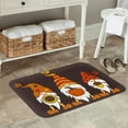 thumbnail image 7 of Gukieu Fall Gnomes Print Dust-proof Floor Mats, Water-absorbent and Non-slip Flannel Door Mats 16x24in, Home Decoration Suitable for Kitchen, Bathroom, Garage, 7 of 7