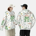 thumbnail image 6 of Easygdp Frog and Mushrooms Lightweight Long Sleeve Sun Shirt Sports long-Sleeved Sun Protective Clothing, Quick Drying Breathable - Large, 6 of 9